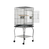 YES4PETS 148 cm Pet Bird Cage Parrot Budgie Canary Aviary - Pet And Farm 