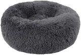 Soft Dog Bed Round Washable Plush Pet Kennel Cat Bed Mat Sofa Small 50cm - Pet And Farm 