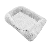 Dog Cat Pet Warm Soft Plush Nest Comfy Kennel Sleeping Calming Bed Memory Foam L - Pet And Farm 