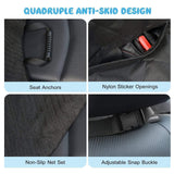 Pet Car Seat Cover Hammock Anti-skid Protective Pad Waterproof Cat and Dog Back Seat - Pet And Farm 
