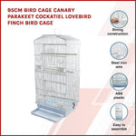 95cm Bird Cage Canary Parakeet Cockatiel LoveBird Finch Bird Cage - Pet And Farm 