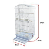 95cm Bird Cage Canary Parakeet Cockatiel LoveBird Finch Bird Cage - Pet And Farm 