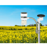 Devanti Weather Station Ultrasonic Anemometer Outdoor WiFi Rain Gauge Solar - Pet And Farm 