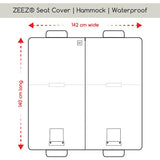 ZeeZ Car Seat Cover Hammock Premium Waterproof - Pet And Farm 