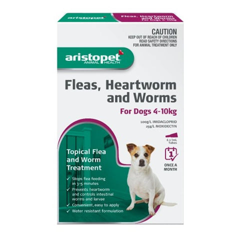 Aristopet  Spot On Dogs 4-10kg - Pet And Farm 