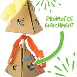 Bird Toy Destructive Shredz Pyramid Trio - Pet And Farm 