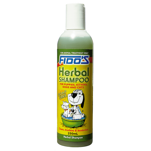 Fido's Herbal Shampoo 250ml - Pet And Farm 