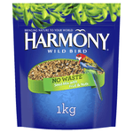 Harmony Wild Bird No Waste Seed Mix 1kg - Pet And Farm 
