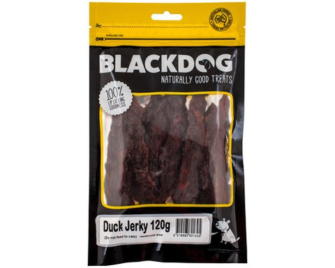 Blackdog Duck Jerky Dog 120g - Pet And Farm 