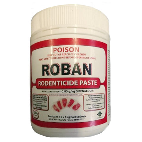 Roban Rodenticide Paste - Pet And Farm 