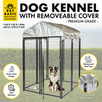 Pet Basic 1.83 x 1.22 x 1.22m Dog Kennel Enclosure Waterproof Lockable Gate - Pet And Farm 